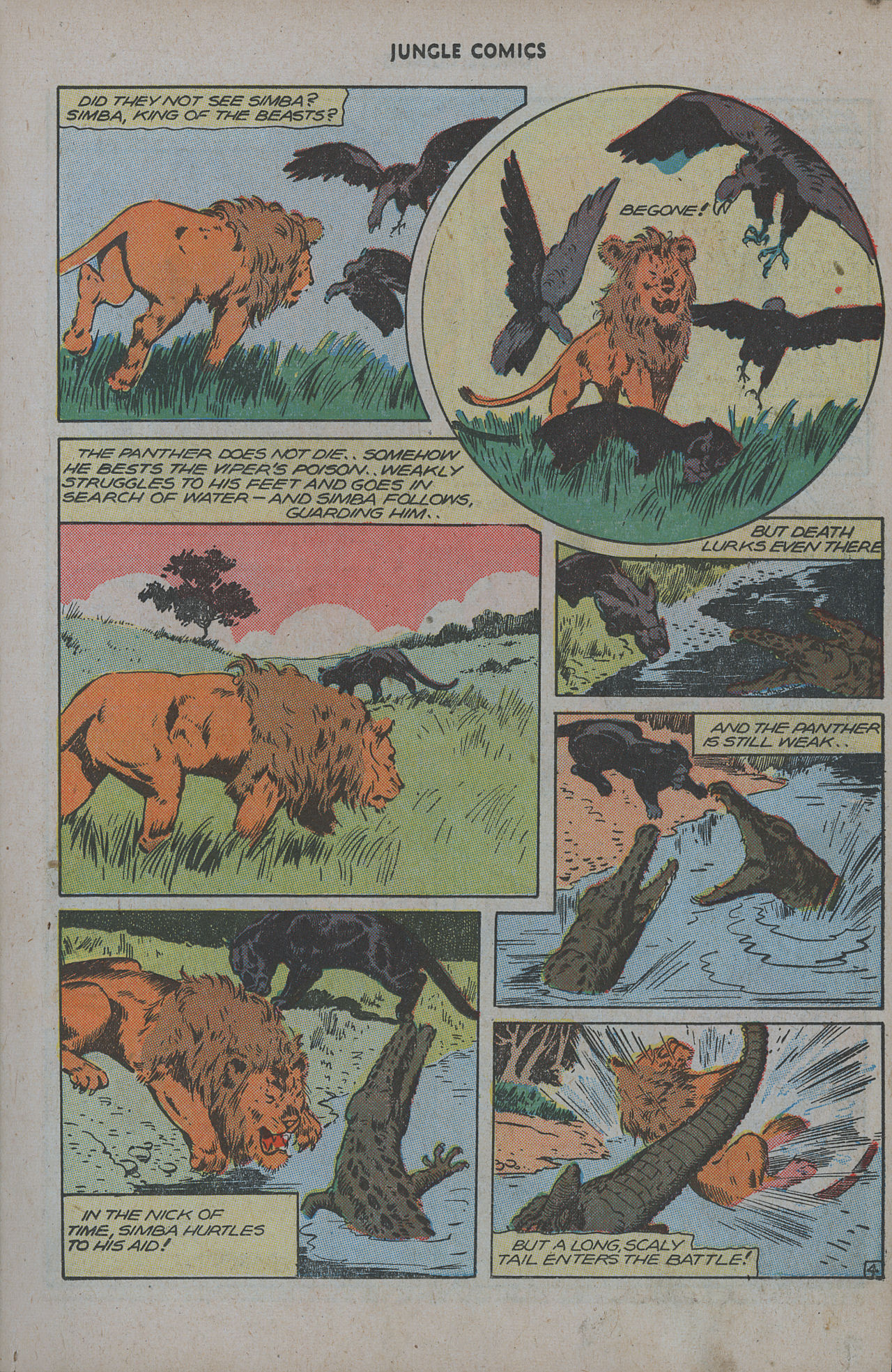 Read online Jungle Comics comic -  Issue #78 - 17