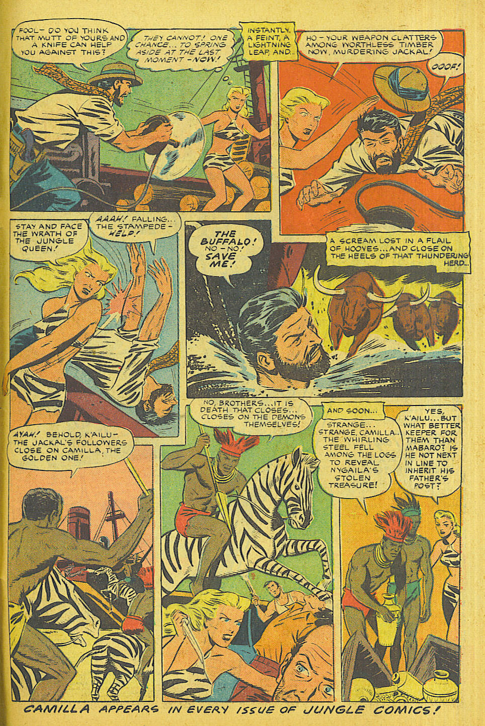 Read online Jungle Comics comic -  Issue #129 - 49