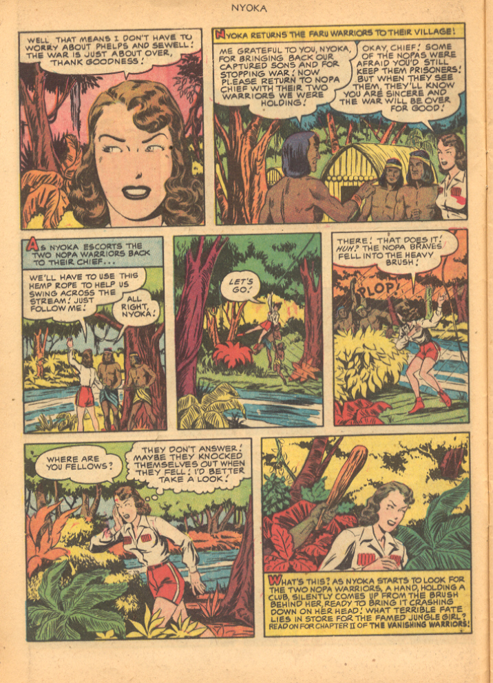 Read online Nyoka the Jungle Girl (1945) comic -  Issue #59 - 8