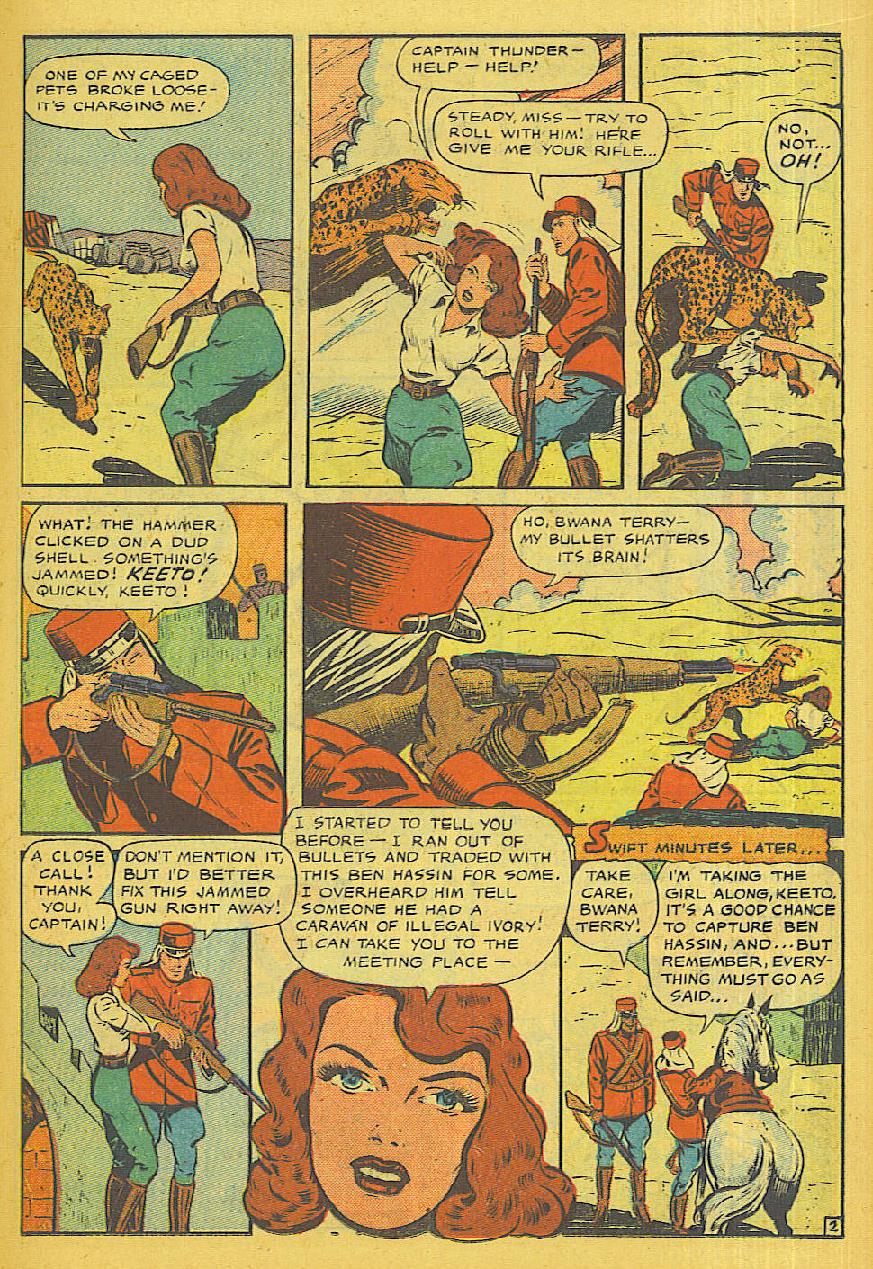 Read online Jungle Comics comic -  Issue #129 - 23