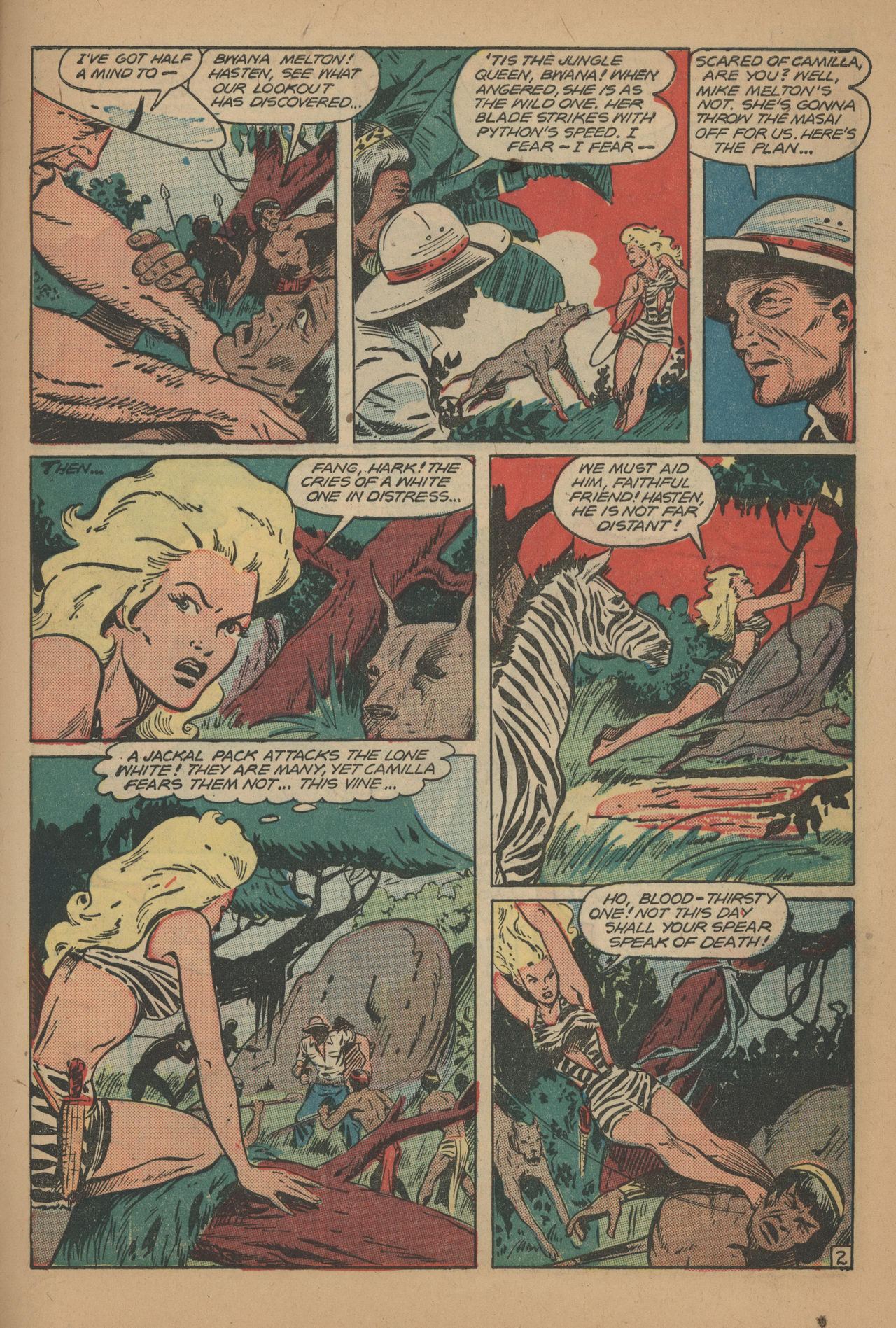 Read online Jungle Comics comic -  Issue #107 - 43