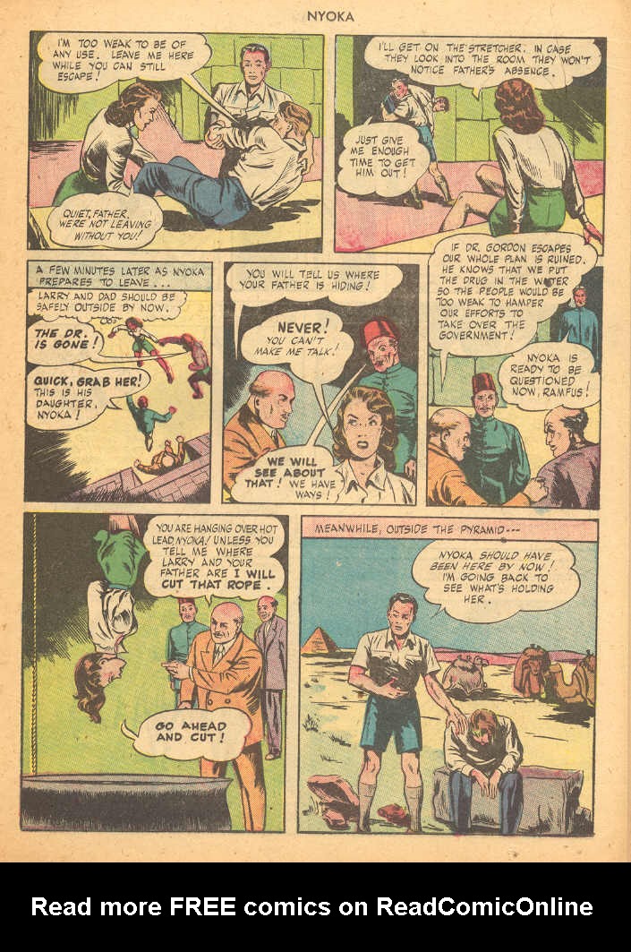 Read online Nyoka the Jungle Girl (1945) comic -  Issue #5 - 25