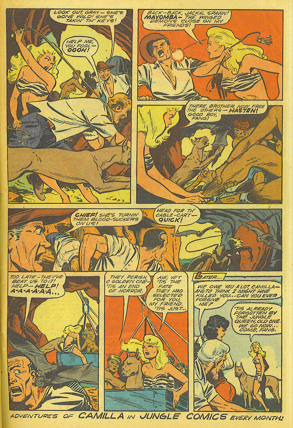 Read online Jungle Comics comic -  Issue #103 - 50