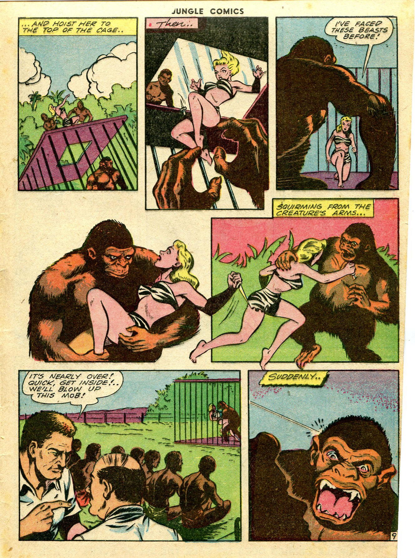 Read online Jungle Comics comic -  Issue #45 - 57