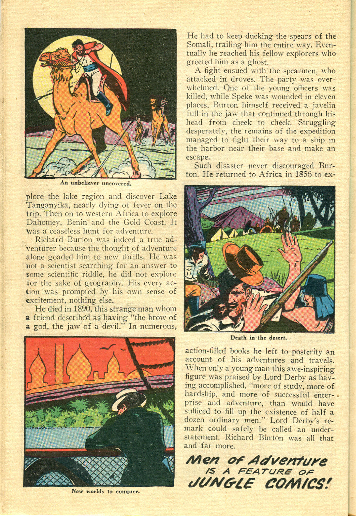 Read online Jungle Comics comic -  Issue #97 - 36