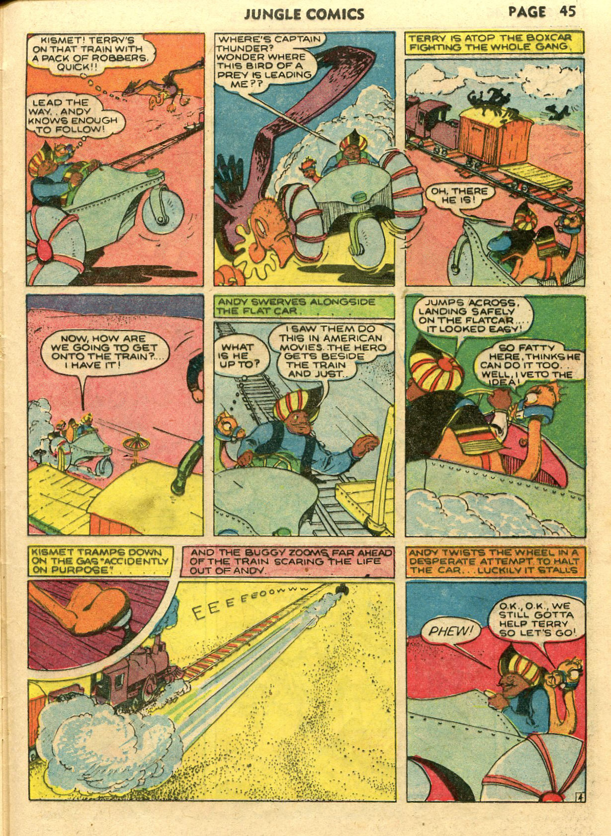 Read online Jungle Comics comic -  Issue #14 - 47