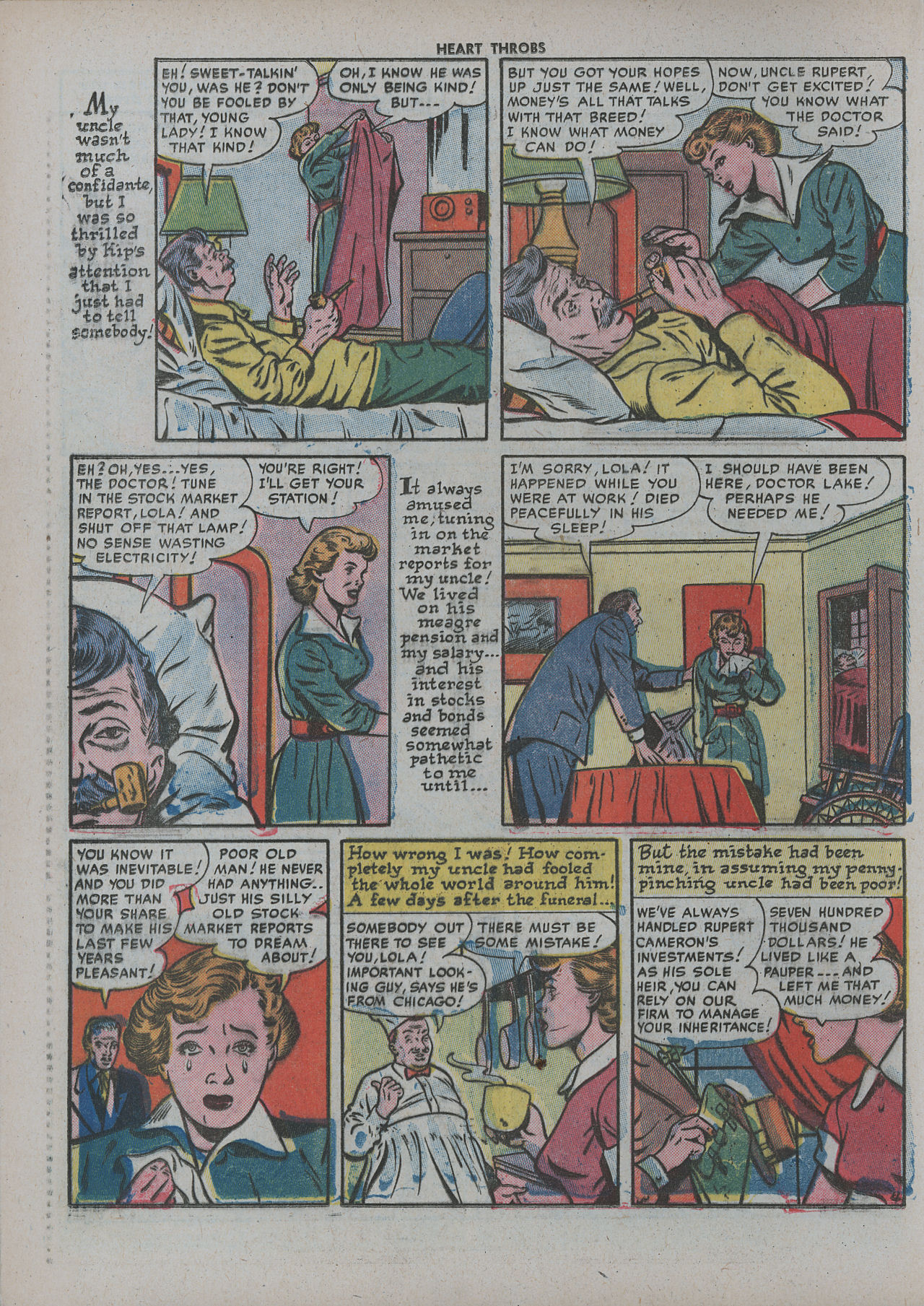Read online Heart Throbs comic -  Issue #12 - 6
