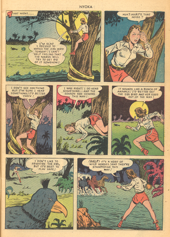 Read online Nyoka the Jungle Girl (1945) comic -  Issue #35 - 7