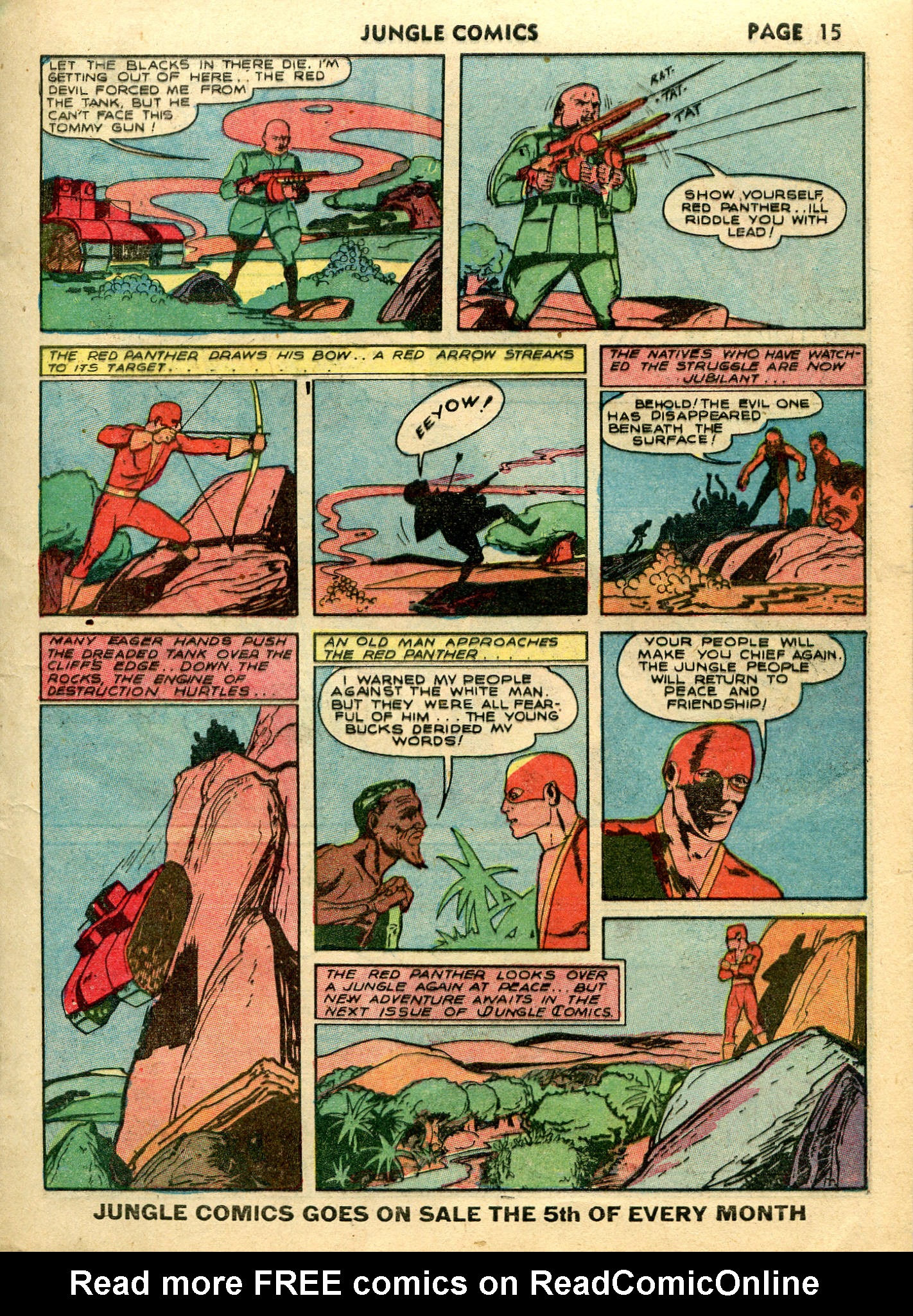 Read online Jungle Comics comic -  Issue #15 - 18
