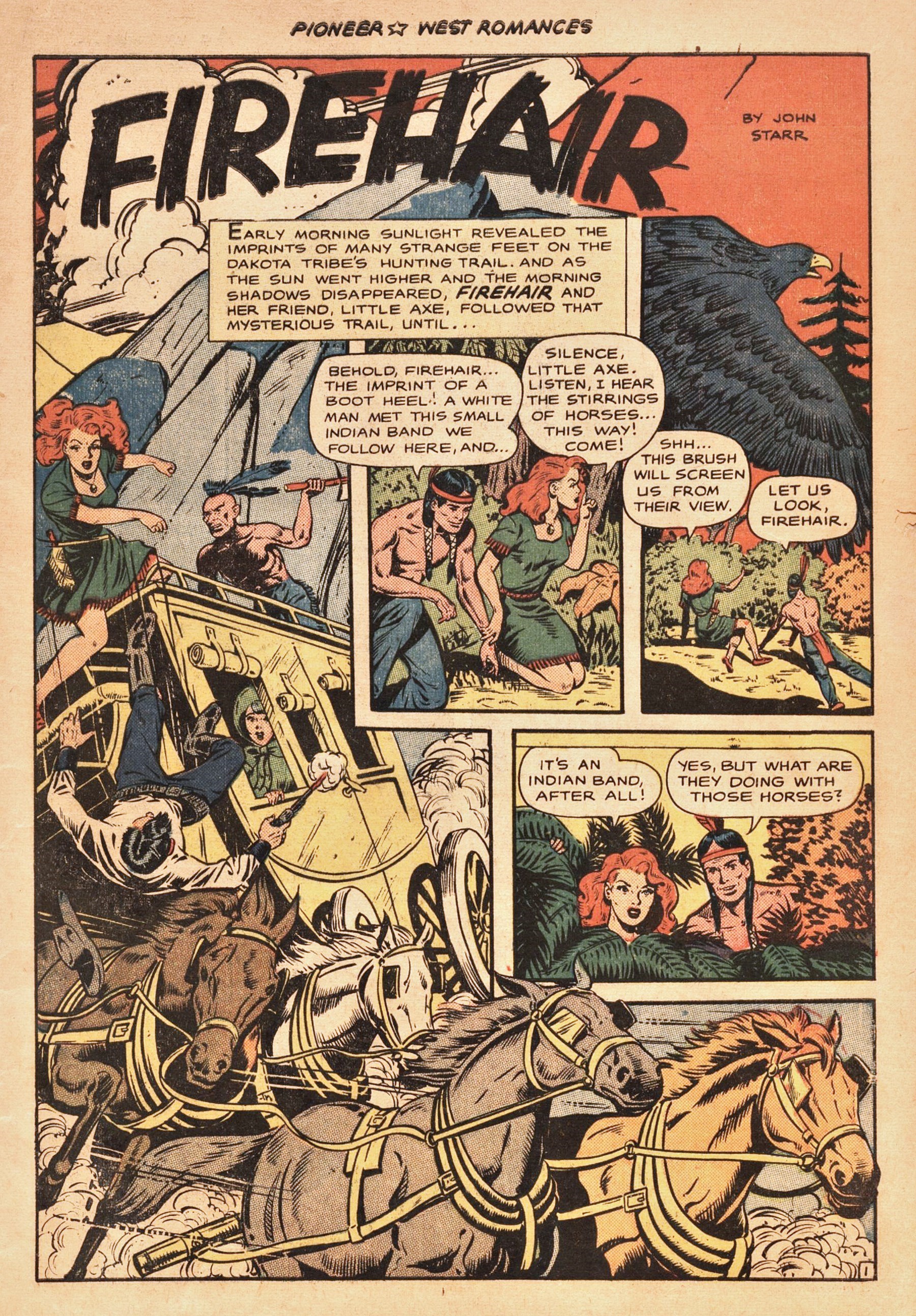 Read online Pioneer West Romances comic -  Issue #4 - 3