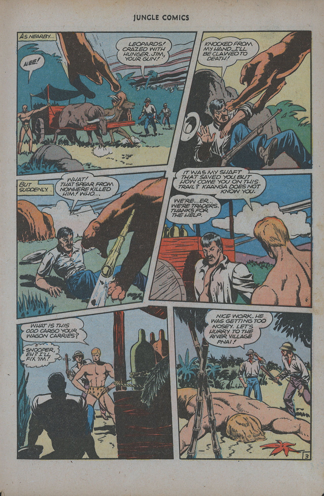 Read online Jungle Comics comic -  Issue #77 - 5