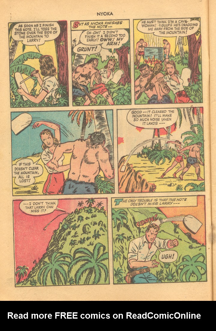 Read online Nyoka the Jungle Girl (1945) comic -  Issue #29 - 8