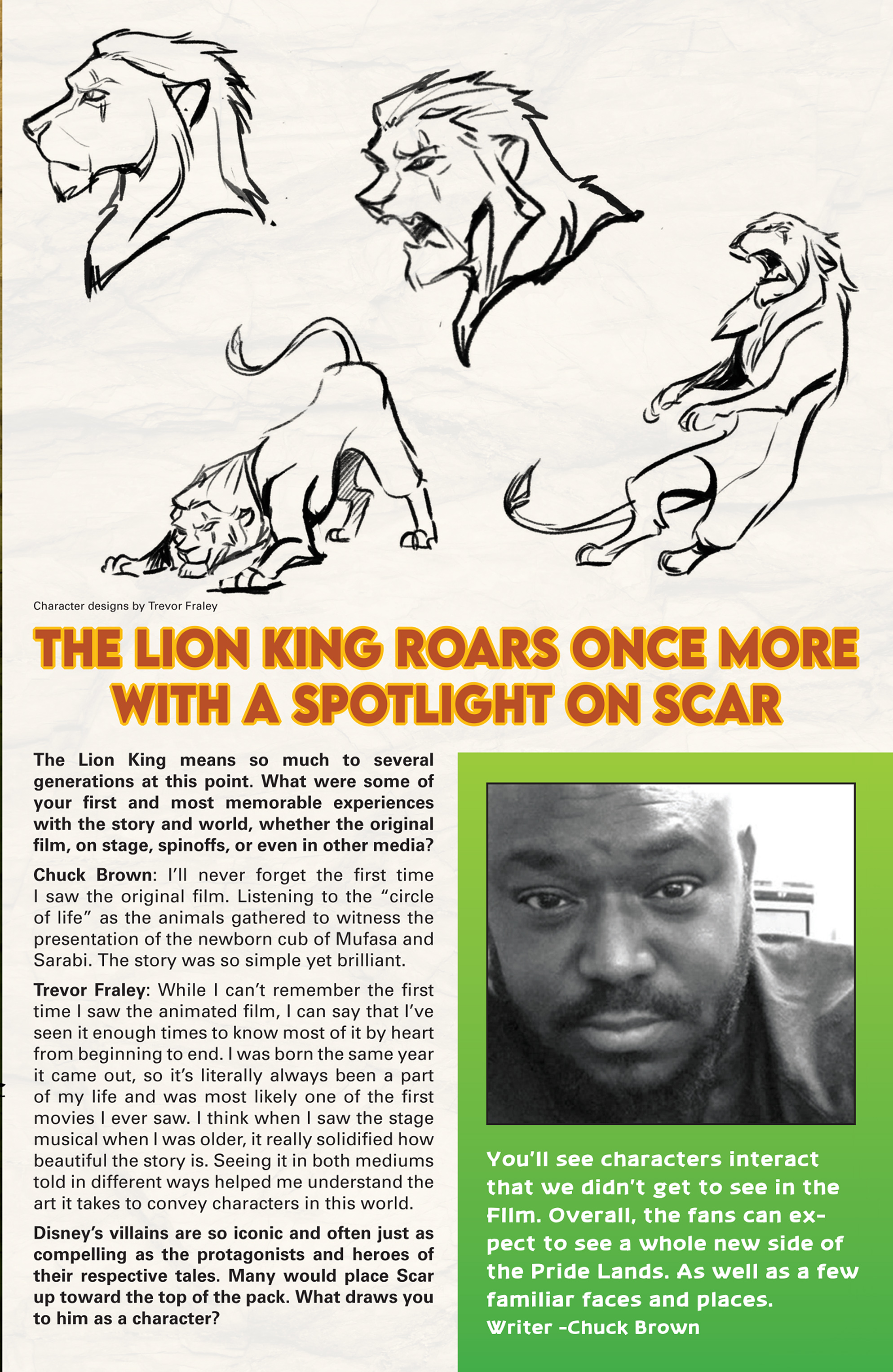 Read online Disney Villains: Scar comic -  Issue #1 - 33