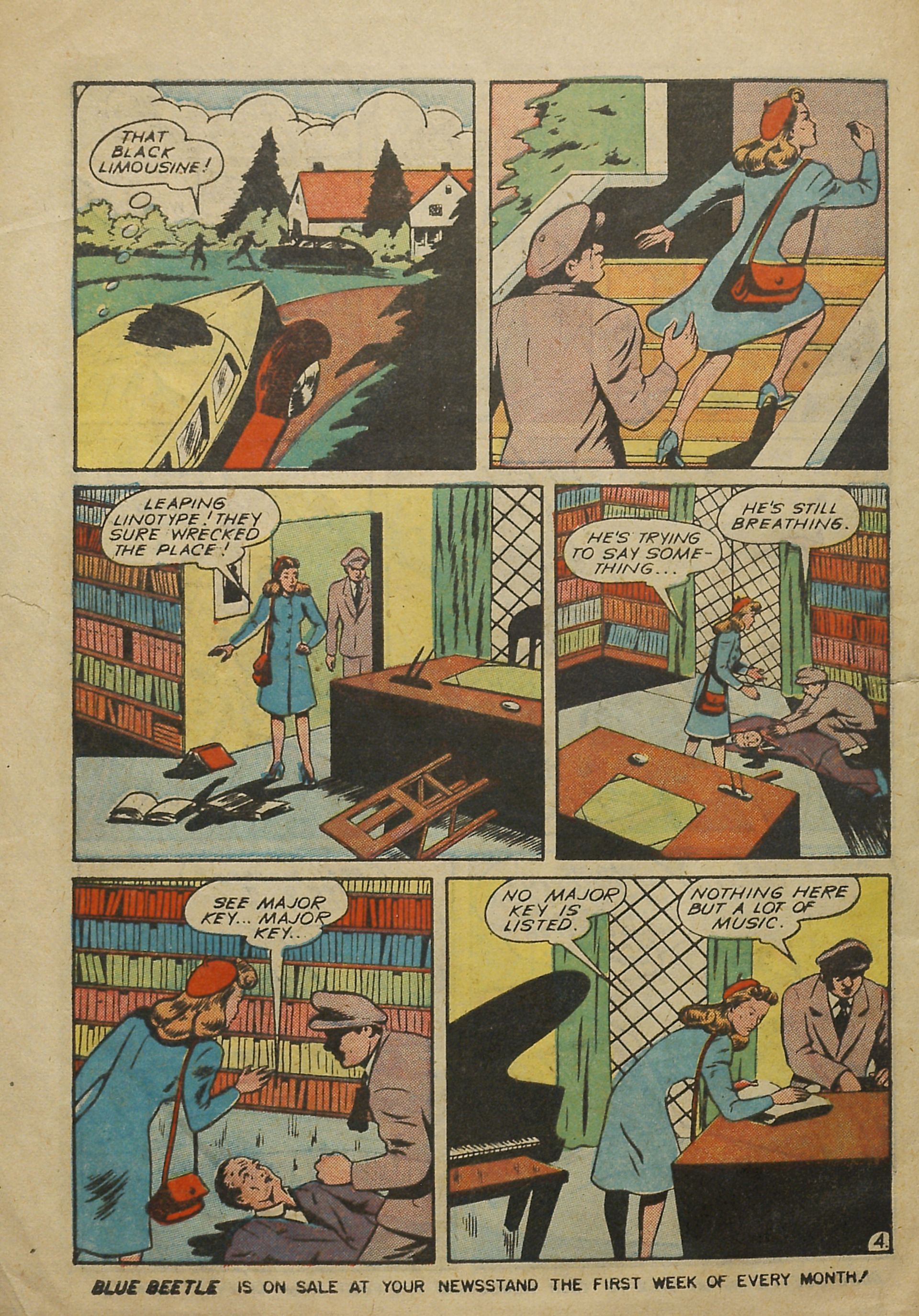 Read online The Blue Beetle comic -  Issue #45 - 30