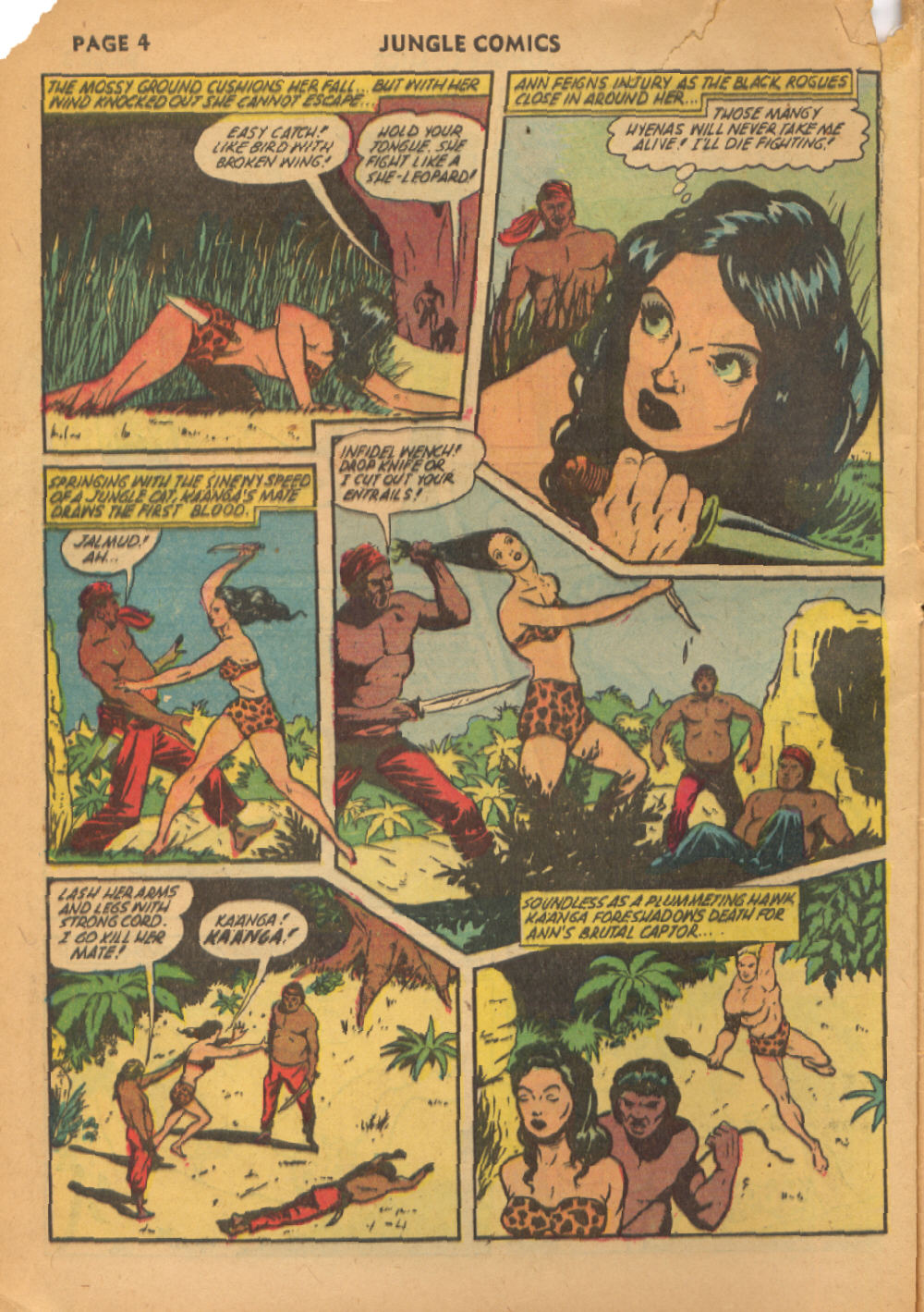Read online Jungle Comics comic -  Issue #38 - 5