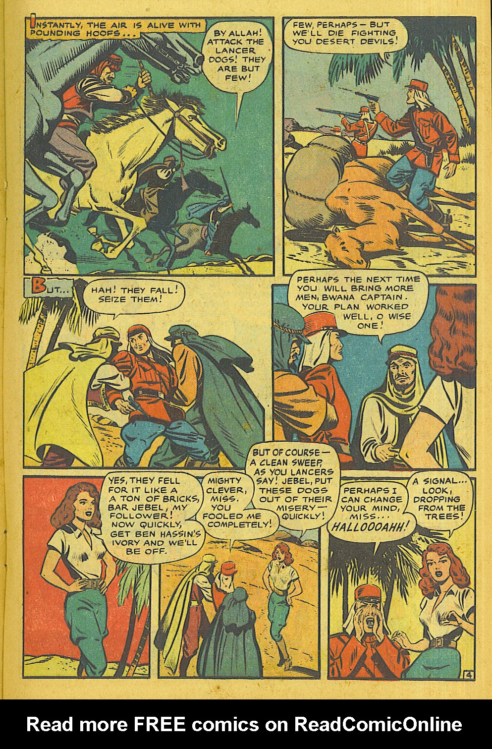 Read online Jungle Comics comic -  Issue #129 - 25
