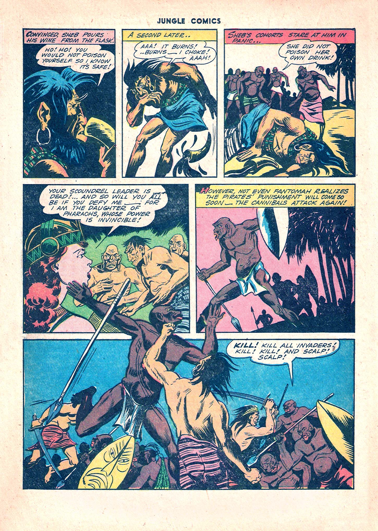 Read online Jungle Comics comic -  Issue #42 - 38