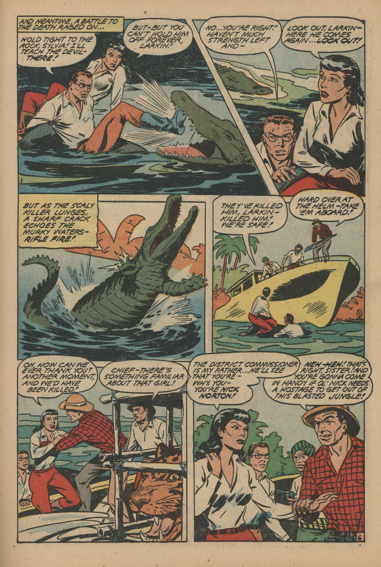 Read online Jungle Comics comic -  Issue #118 - 48