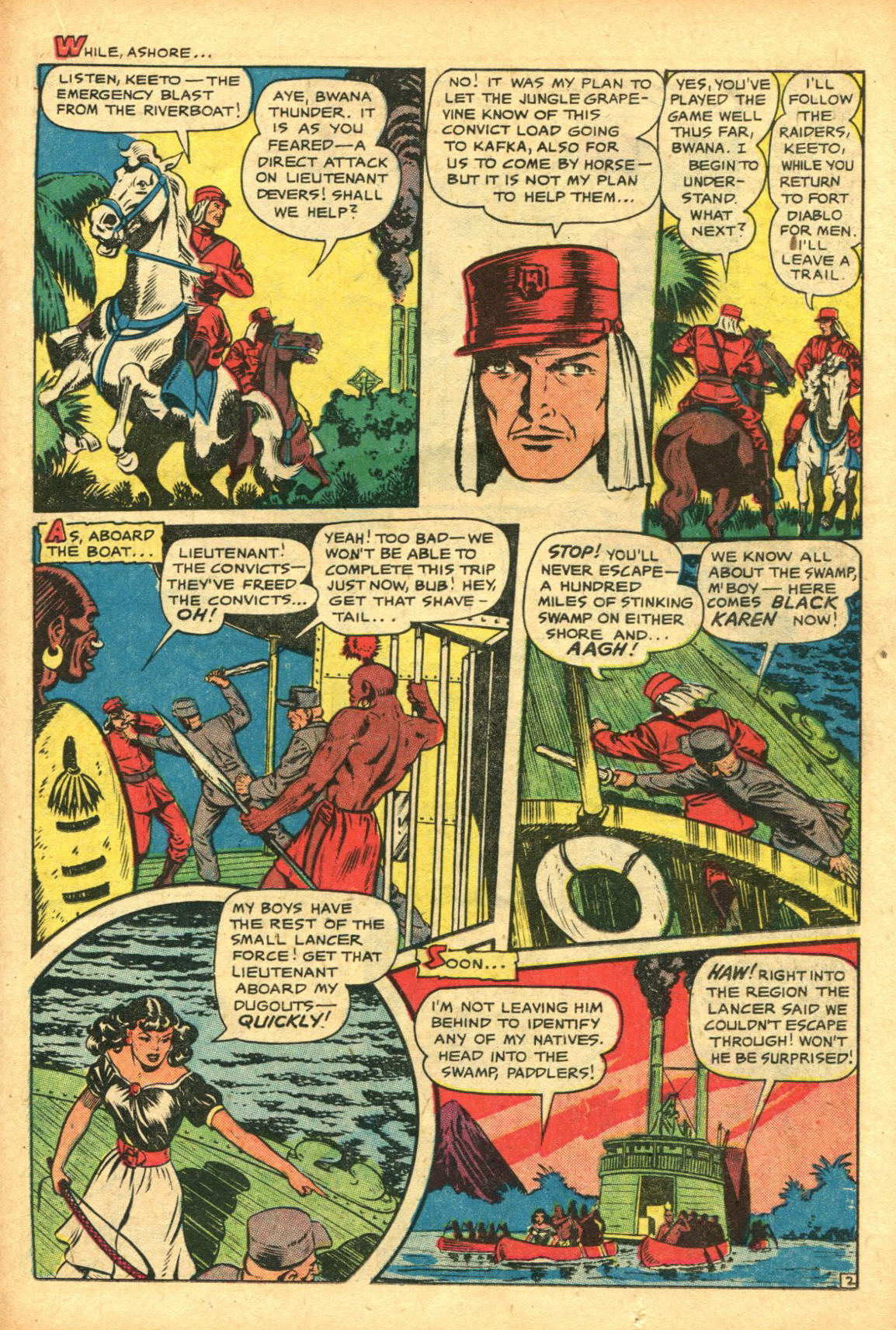 Read online Jungle Comics comic -  Issue #142 - 21