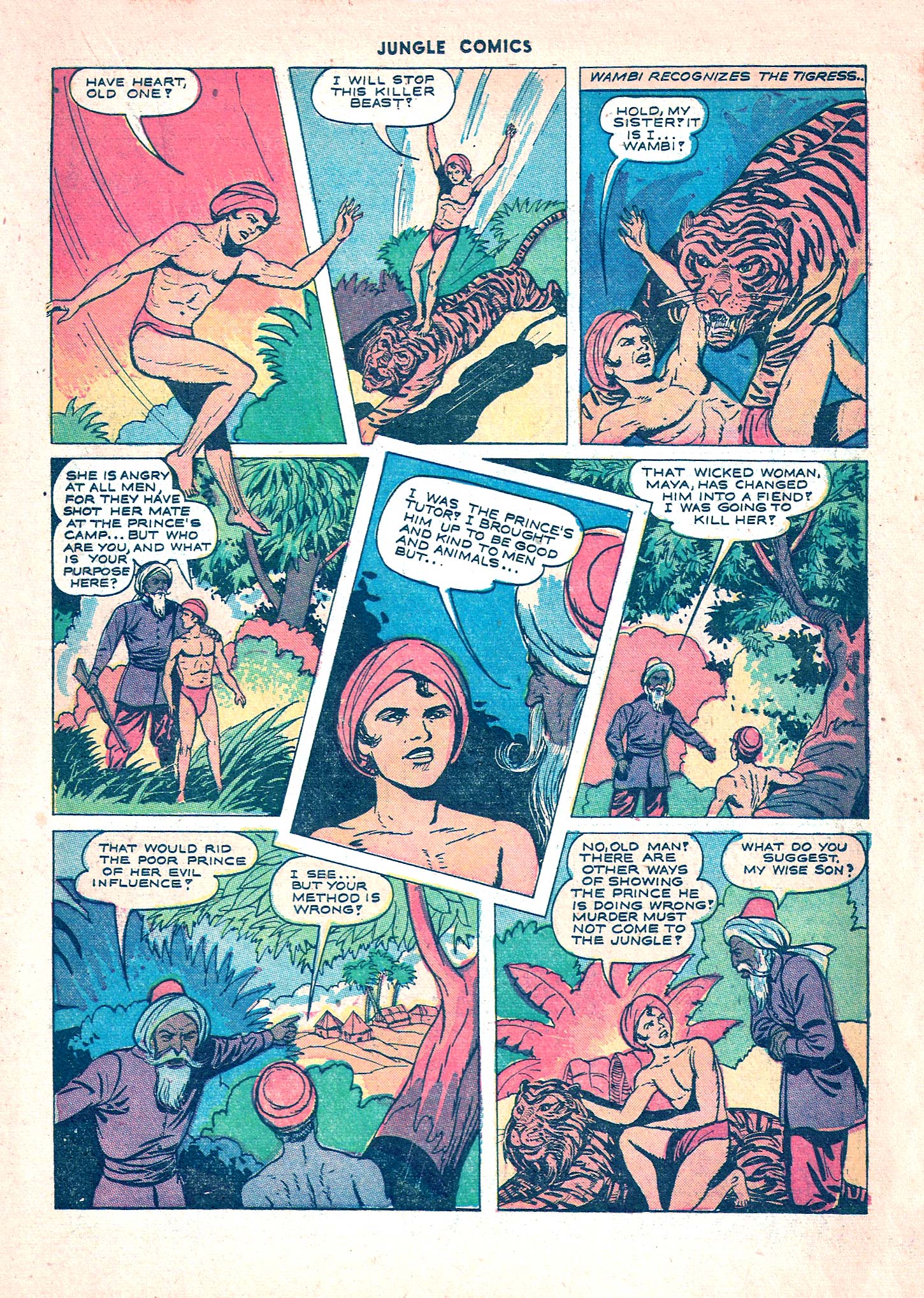Read online Jungle Comics comic -  Issue #42 - 27