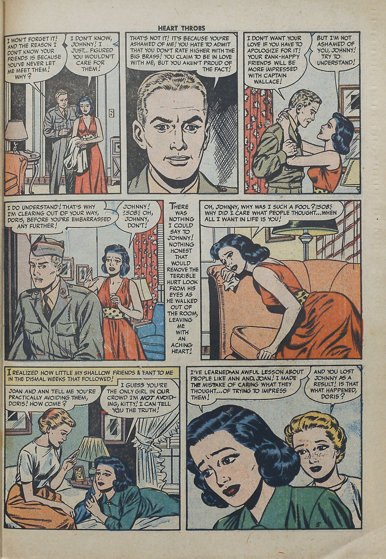 Read online Heart Throbs comic -  Issue #24 - 31