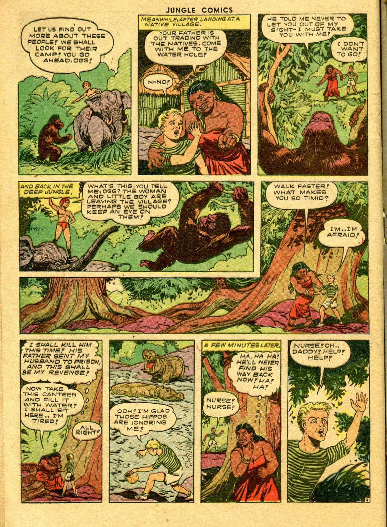 Read online Jungle Comics comic -  Issue #46 - 30