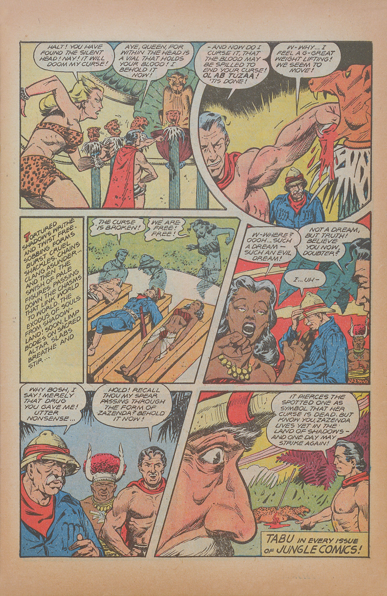 Read online Jungle Comics comic -  Issue #98 - 41