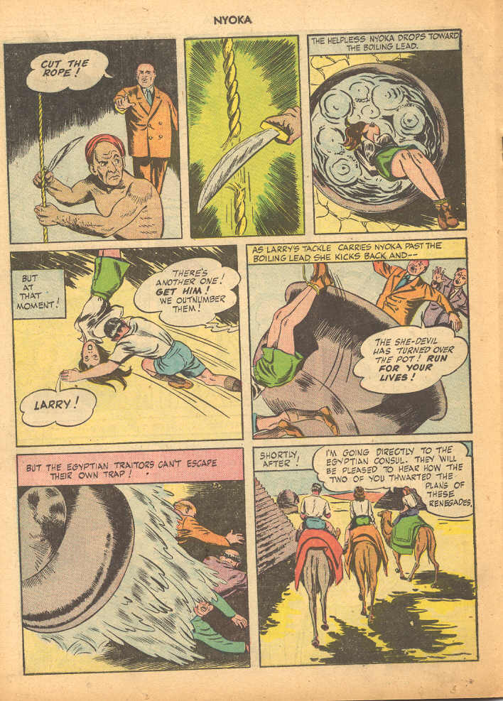 Read online Nyoka the Jungle Girl (1945) comic -  Issue #5 - 26
