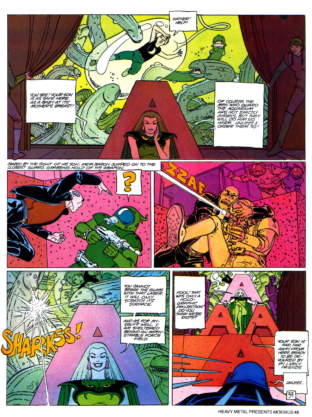 Read online Heavy Metal Presents Moebius comic -  Issue # Full - 46