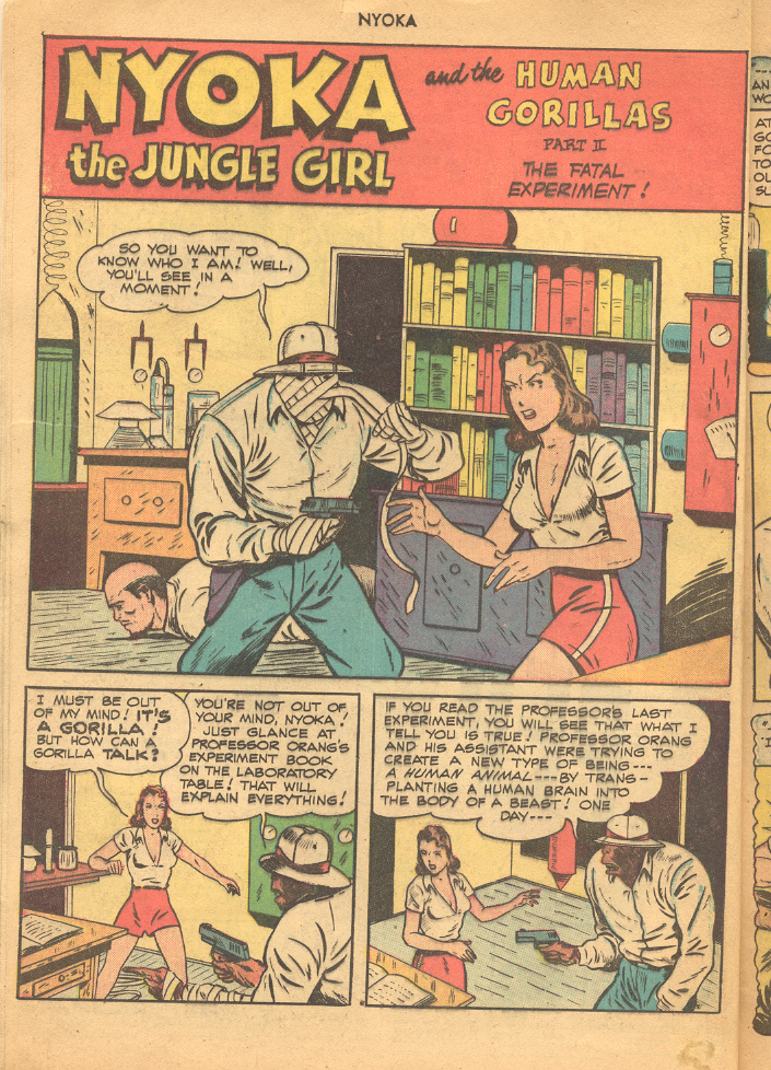 Read online Nyoka the Jungle Girl (1945) comic -  Issue #30 - 12