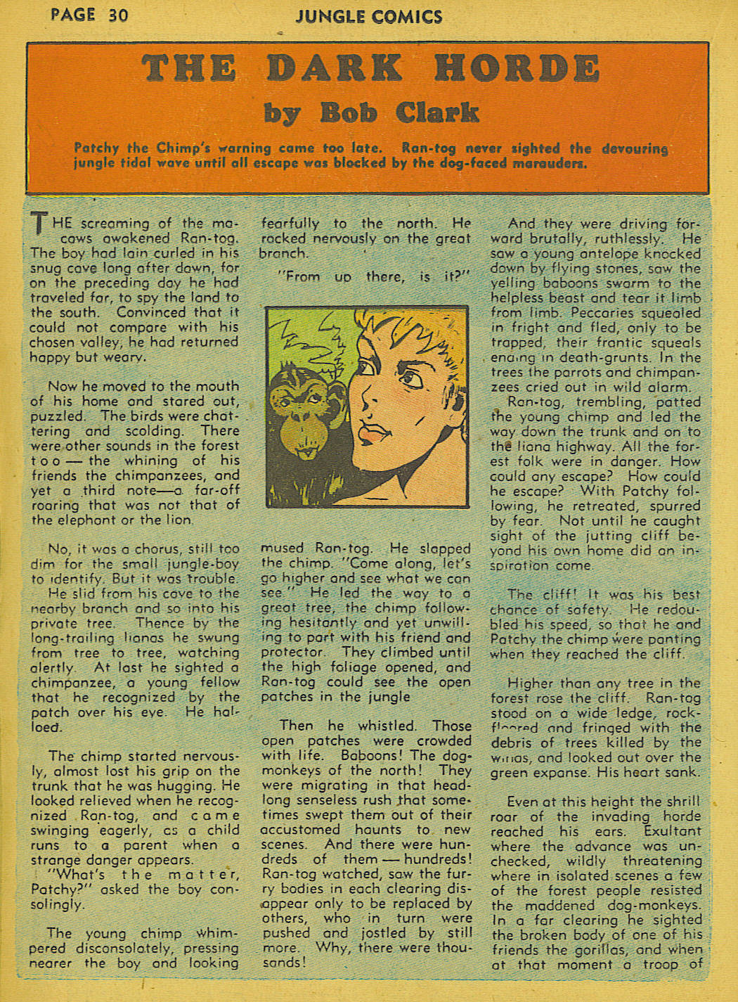 Read online Jungle Comics comic -  Issue #8 - 32