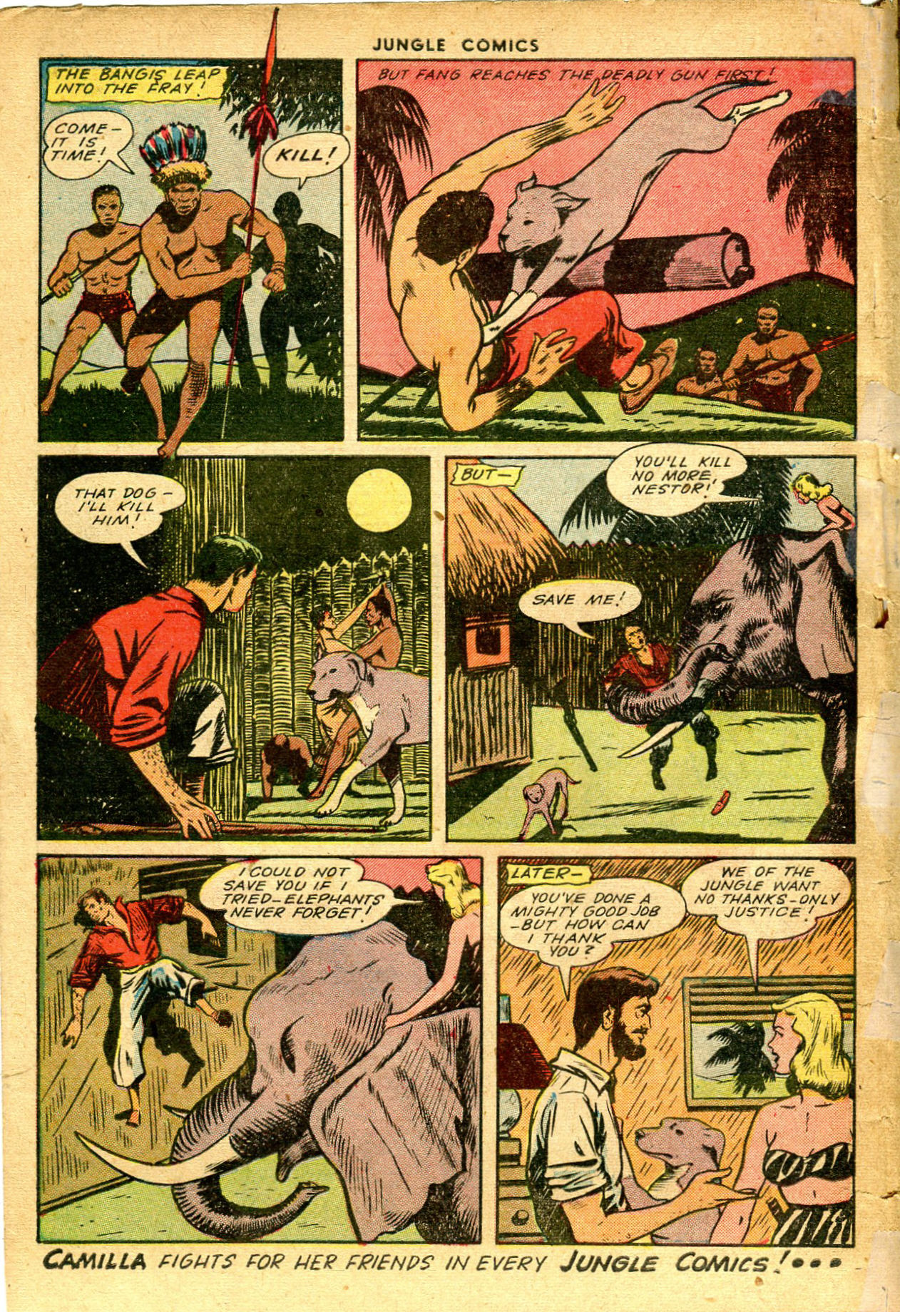 Read online Jungle Comics comic -  Issue #65 - 50