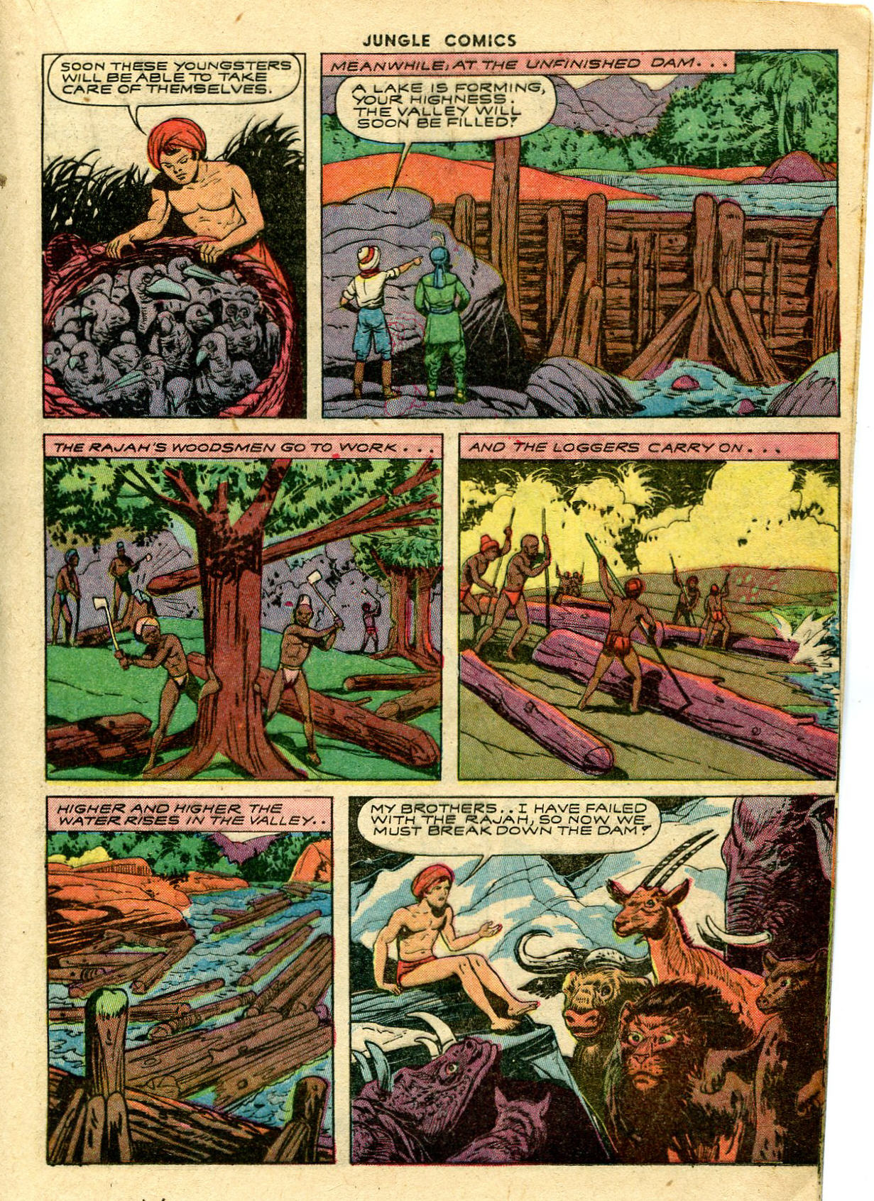 Read online Jungle Comics comic -  Issue #45 - 33