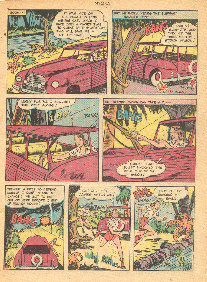 Read online Nyoka the Jungle Girl (1945) comic -  Issue #34 - 13