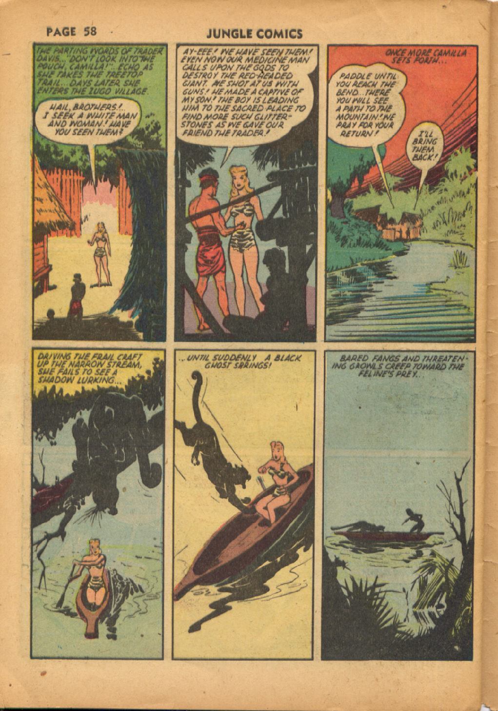 Read online Jungle Comics comic -  Issue #38 - 59