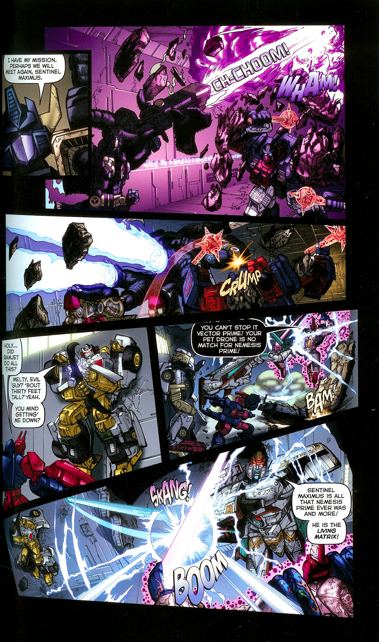 Read online Transformers: Cybertron: Balancing Act comic -  Issue # TPB - 36