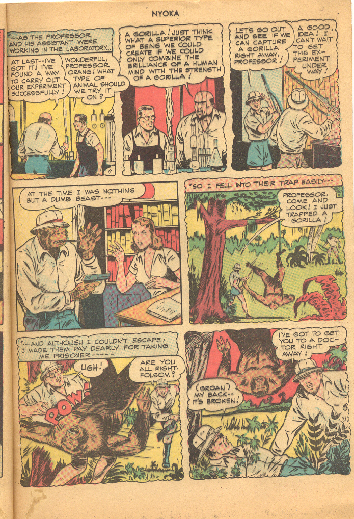 Read online Nyoka the Jungle Girl (1945) comic -  Issue #30 - 13