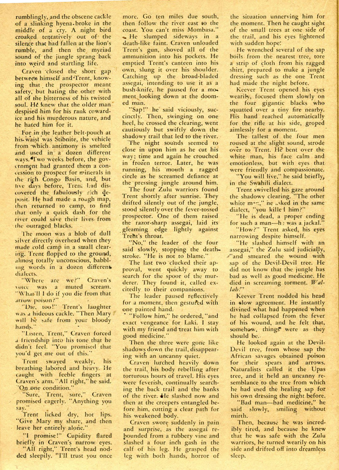 Read online Jungle Comics comic -  Issue #46 - 42