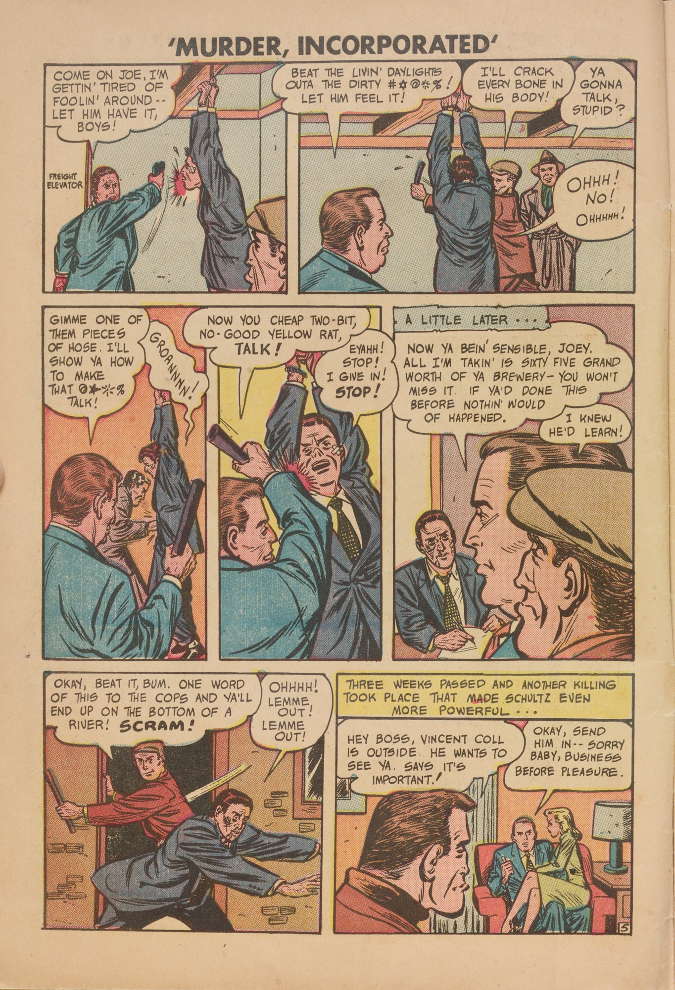 Read online Murder Incorporated (1948) comic -  Issue #3 - 6