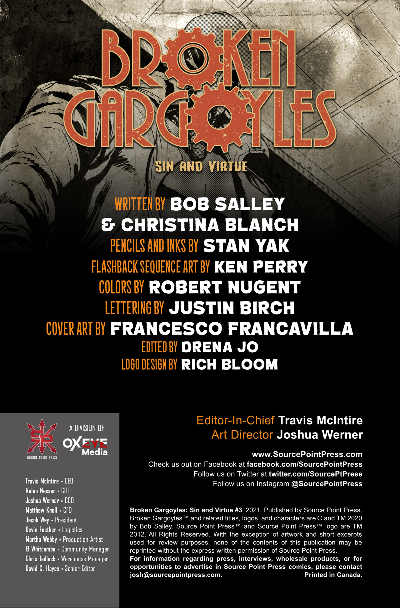 Read online Broken Gargoyles: Sin and Virtue comic -  Issue #3 - 2