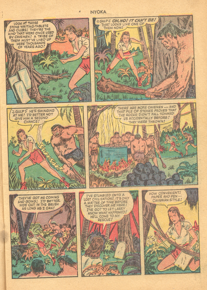 Read online Nyoka the Jungle Girl (1945) comic -  Issue #29 - 7