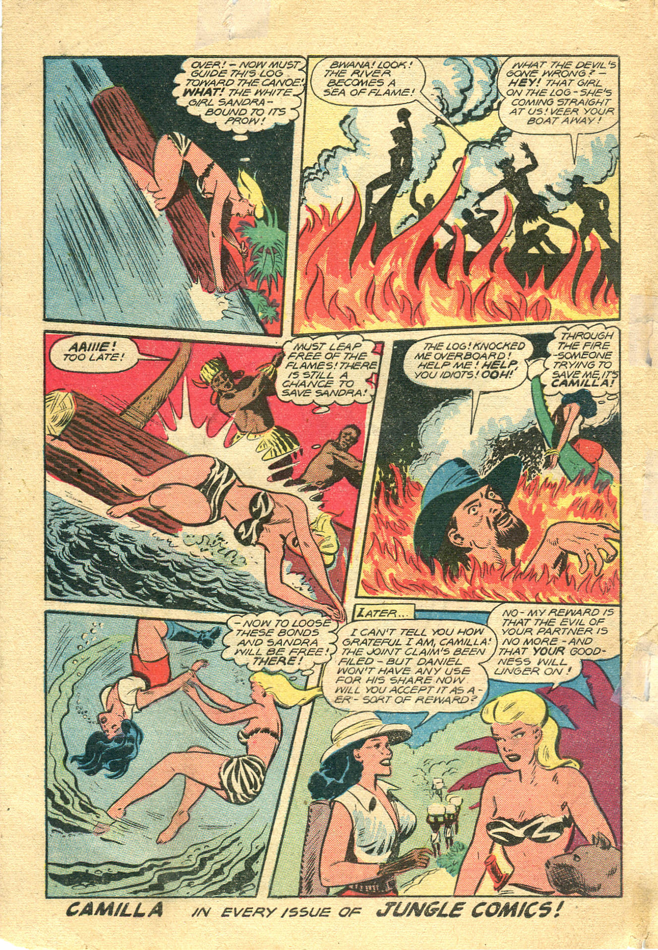 Read online Jungle Comics comic -  Issue #97 - 50