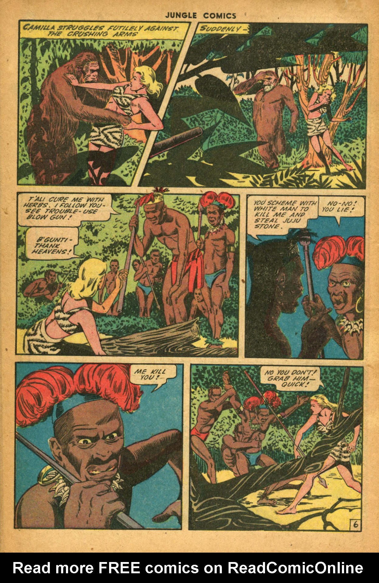 Read online Jungle Comics comic -  Issue #61 - 48