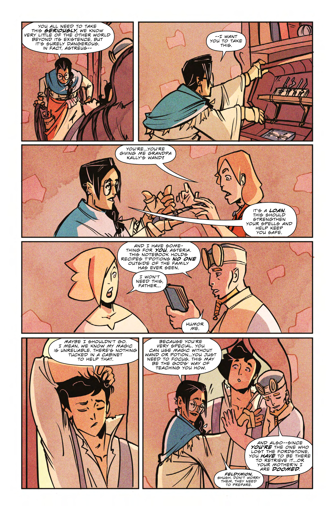 Read online Potions Inc. comic -  Issue #1 - 21