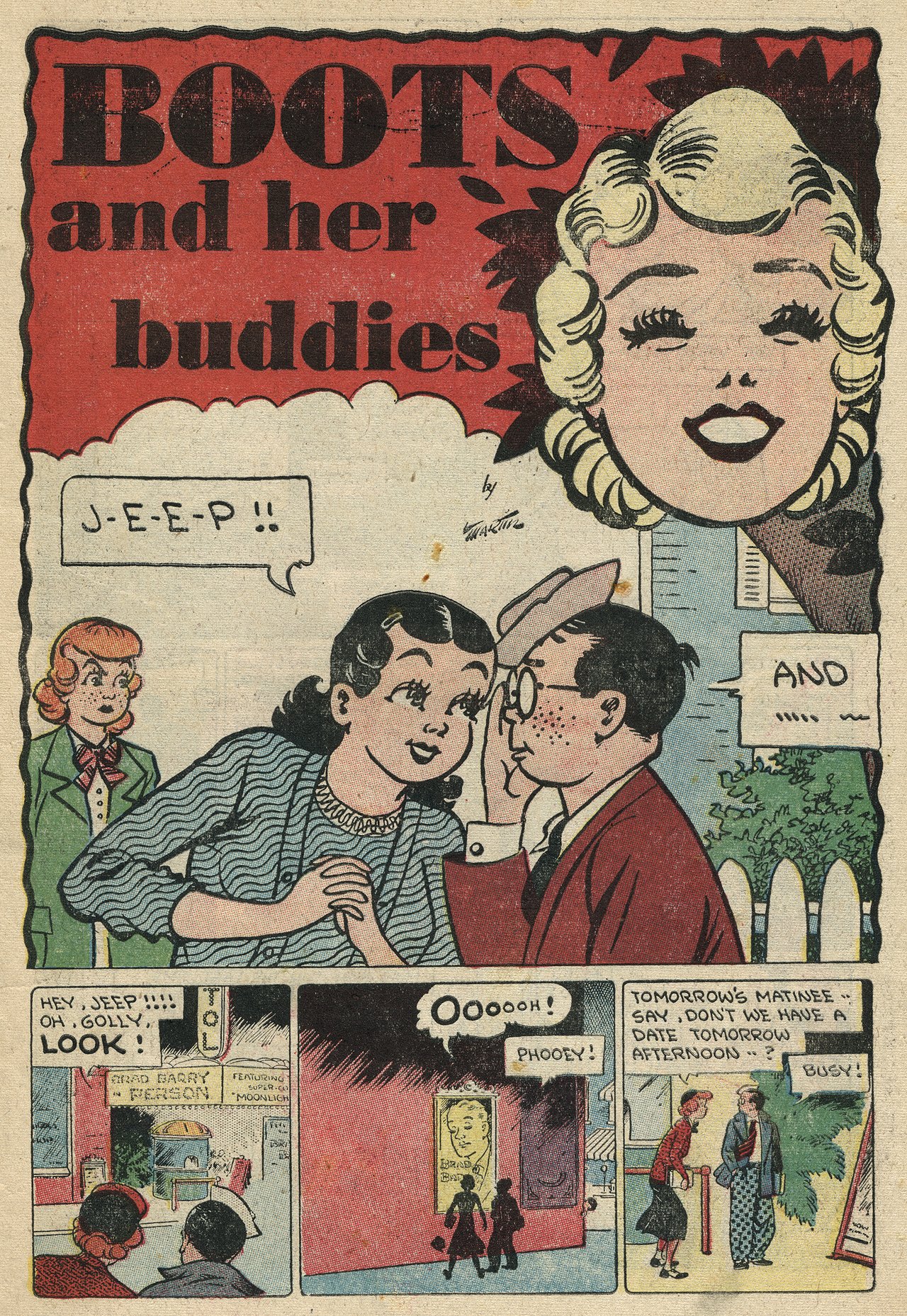 Read online Boots and Her Buddies (1955) comic -  Issue #2 - 3