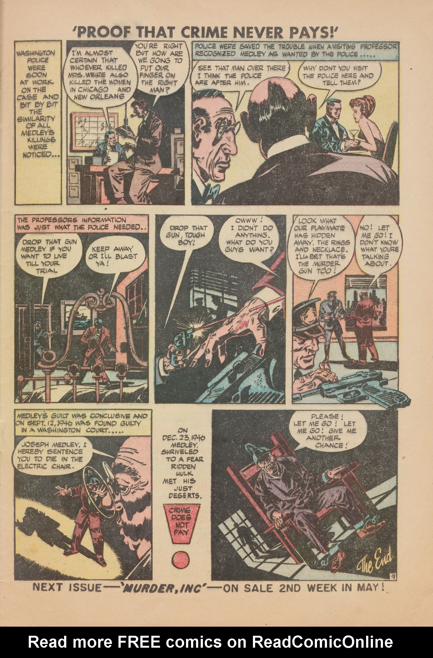 Read online Murder Incorporated (1948) comic -  Issue #3 - 33