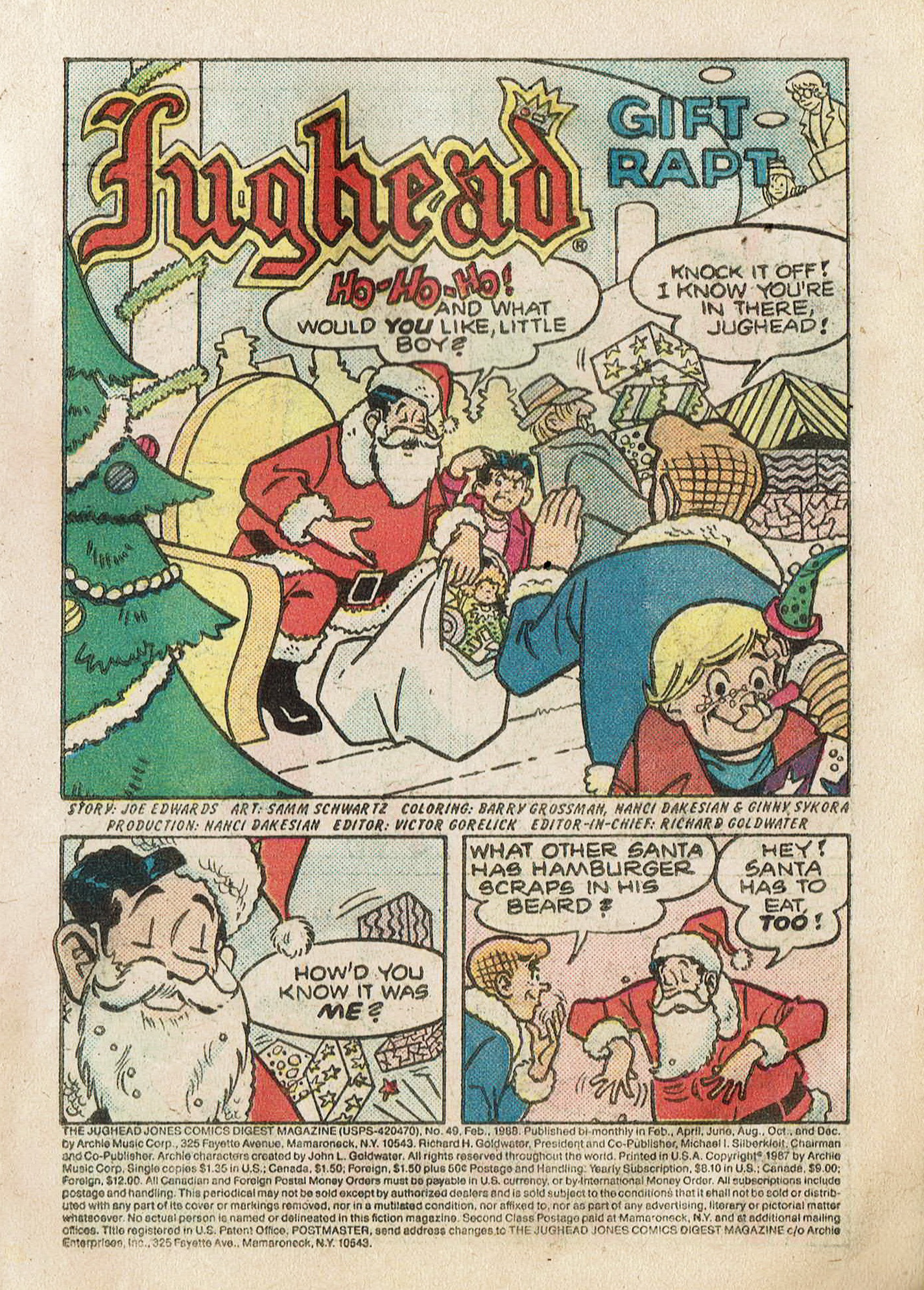 Read online Jughead Jones Comics Digest comic -  Issue #49 - 3