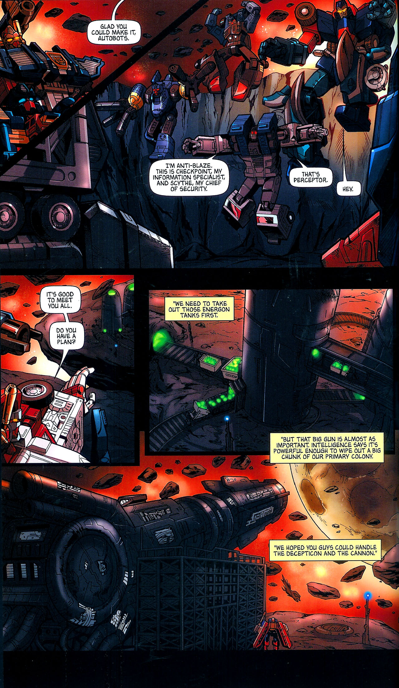 Read online Transformers: Cybertron: Balancing Act comic -  Issue # TPB - 63