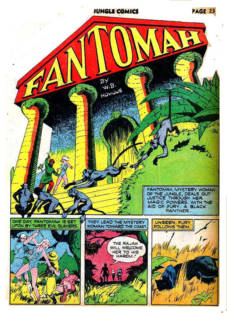 Read online Jungle Comics comic -  Issue #21 - 25