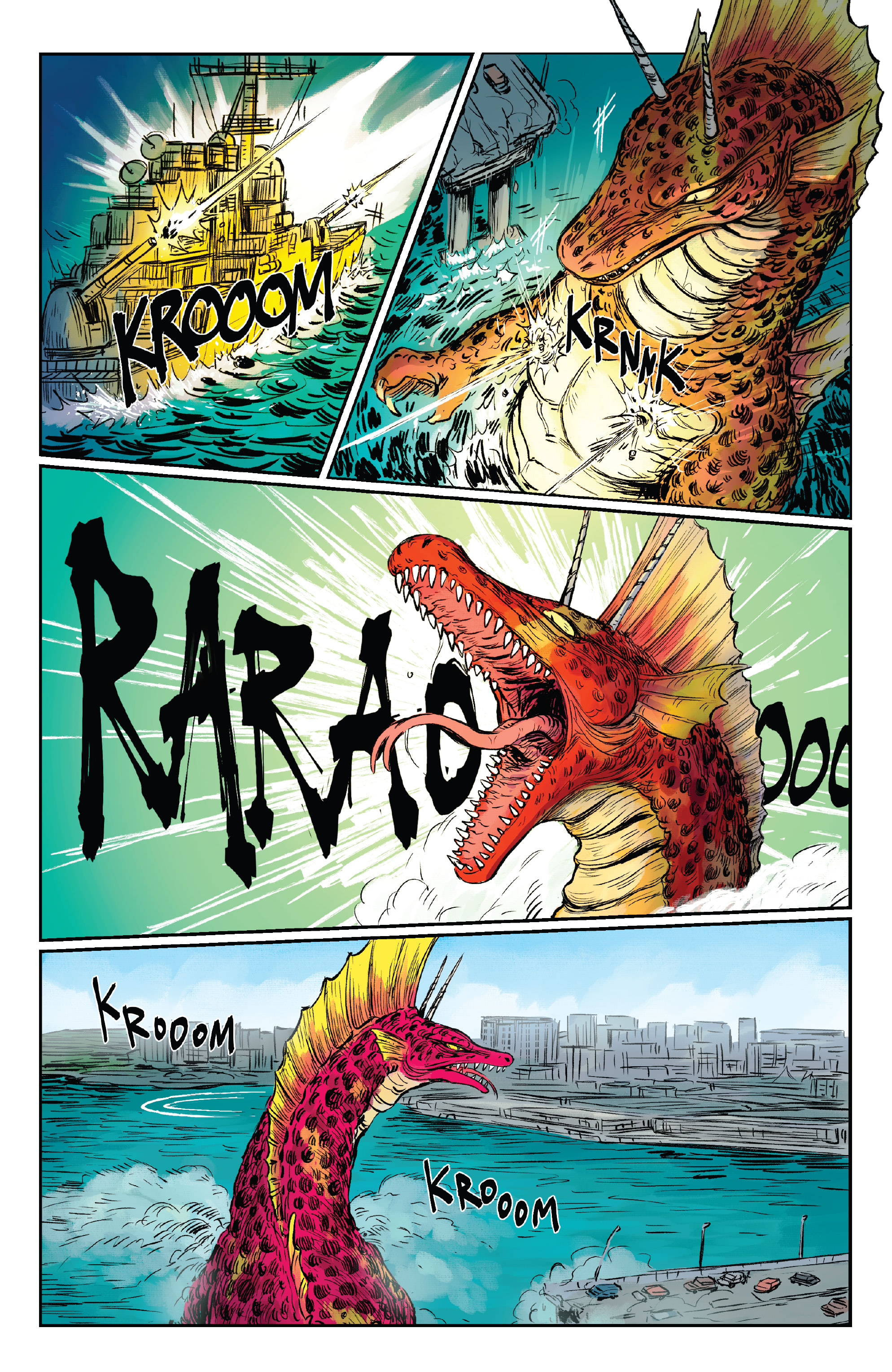 Read online Godzilla Rivals: Mothra Vs. Titanosaurus comic -  Issue # Full - 14
